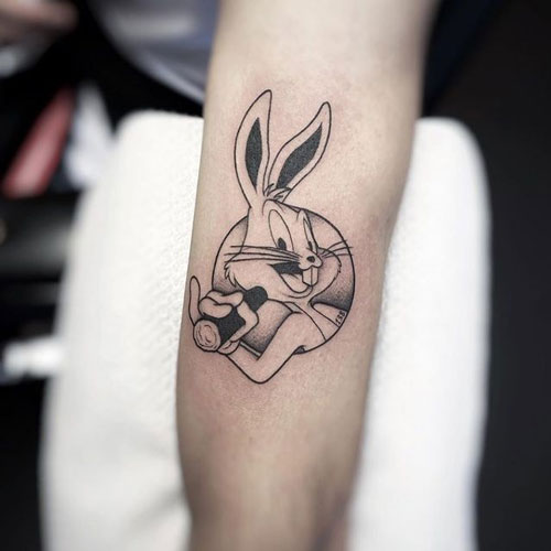 tattoo bugs bunny