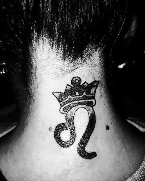 tatuaje del zodiaco leo