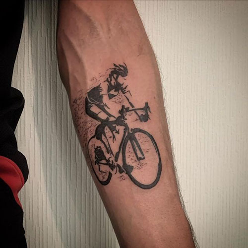 ciclismo tatuaje