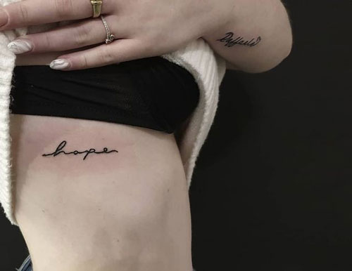 letras fearless tatuaje