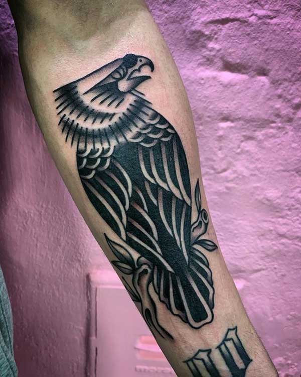 tatuaje de águila 