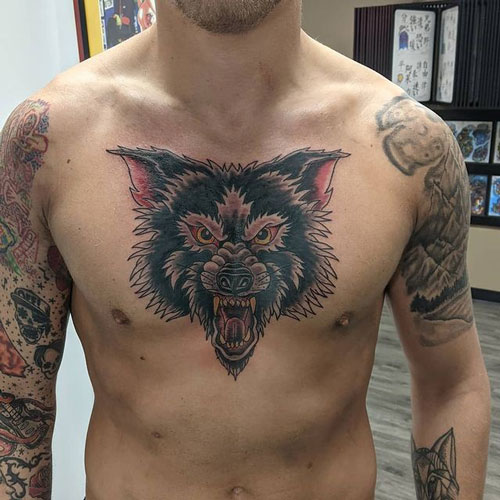 tatuajes de lobos