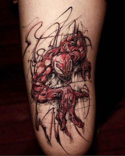 tattoo carnage marvel