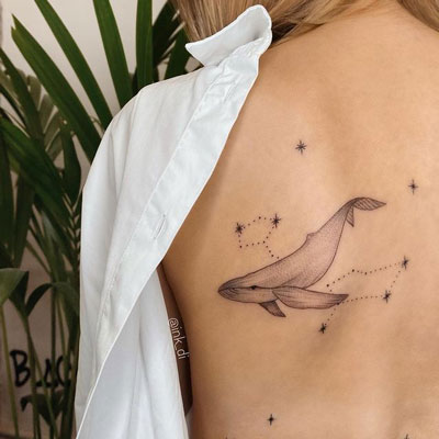 tattoo de ballena