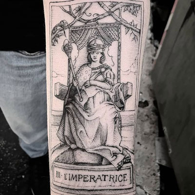 tatuaje de la emperatriz
