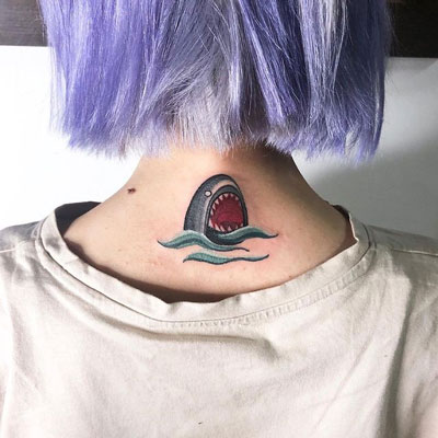 tatuaje de tiburon