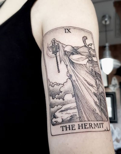 tatuaje el ermitaño