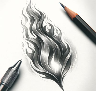 Tatuaje de llamas