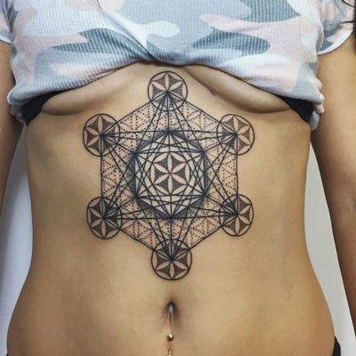 geometria metatron tattoo