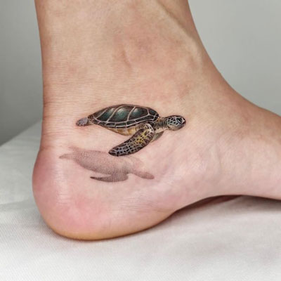 tattoo de tortuga