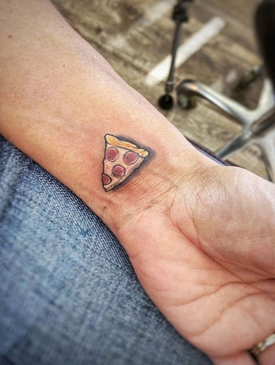 tattoo pizza chico