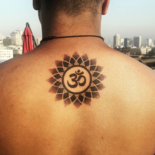 Crown Chakra tattoo