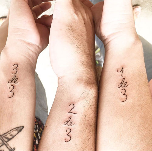 tatuaje de 3 hermanos