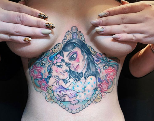 tatuaje madre con hija