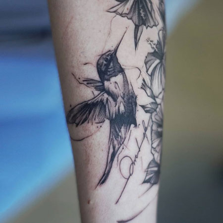 colibri tattoo