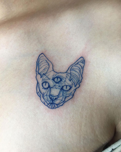 gato tatuaje