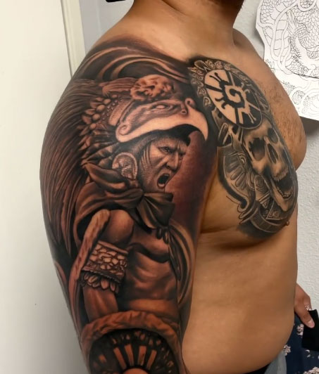 Tattoo guerrero Aguila