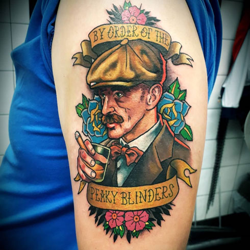 Arthur Shelby tattoo