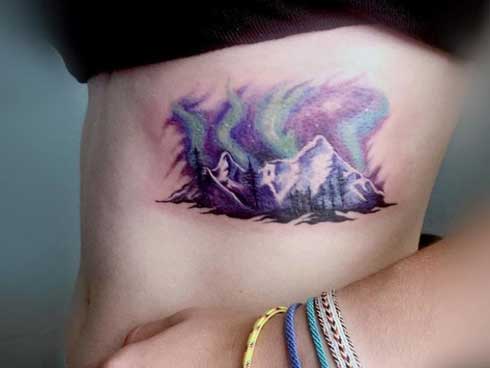 tatuaje montañas