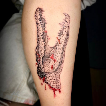 Tattoo de caiman