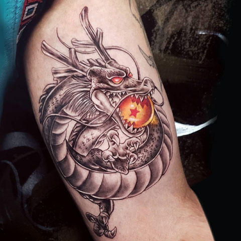 tattoo dragonball z