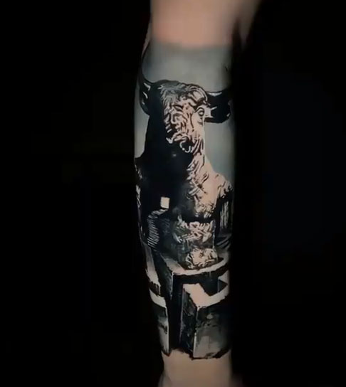 Tatuaje de Minotauro