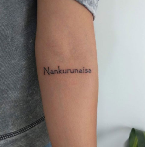 tatuaje mantra japones