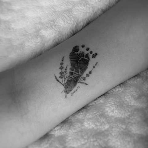 tatuaje para celebrar hija