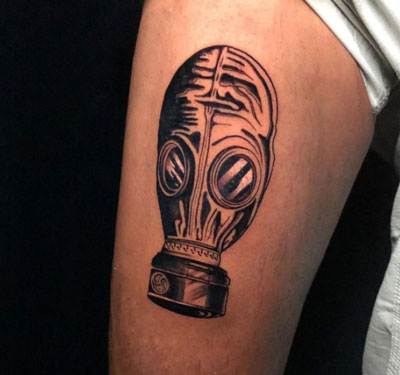 mascar de gas tattoo