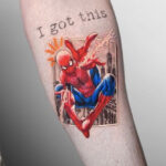 amazing spiderman tattoo
