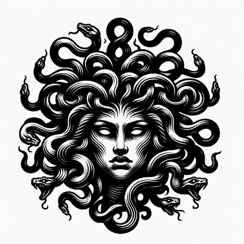 Medusa Griega tattoo